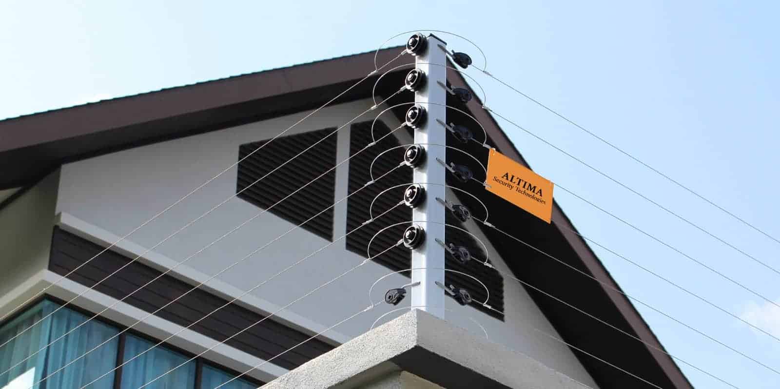 Electric fence installation