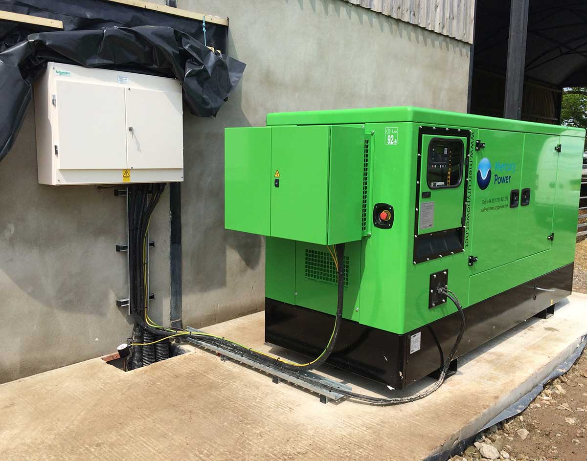 Generator installation