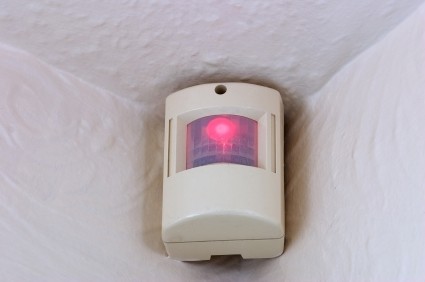 Alarm motion sensors